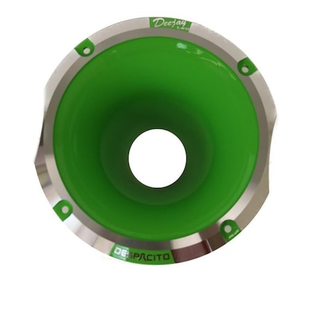 Betterbattery 2 in. Metal Speaker Horn, Green BE3821949